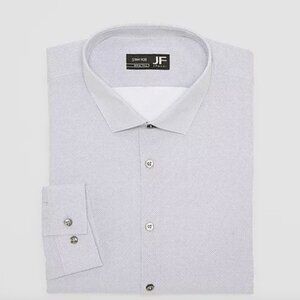 J. Ferrar Mens Big & Tall Stretch Fabric Long Sleeve Dress Shirt , Sz 4XL (20-21